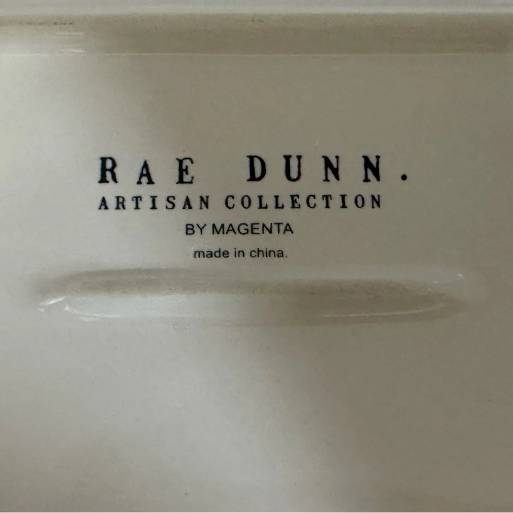 Rae Dunn Hello Gorgeous Plate Pottery Artisan Collection by MAGENTA Makeup Tray